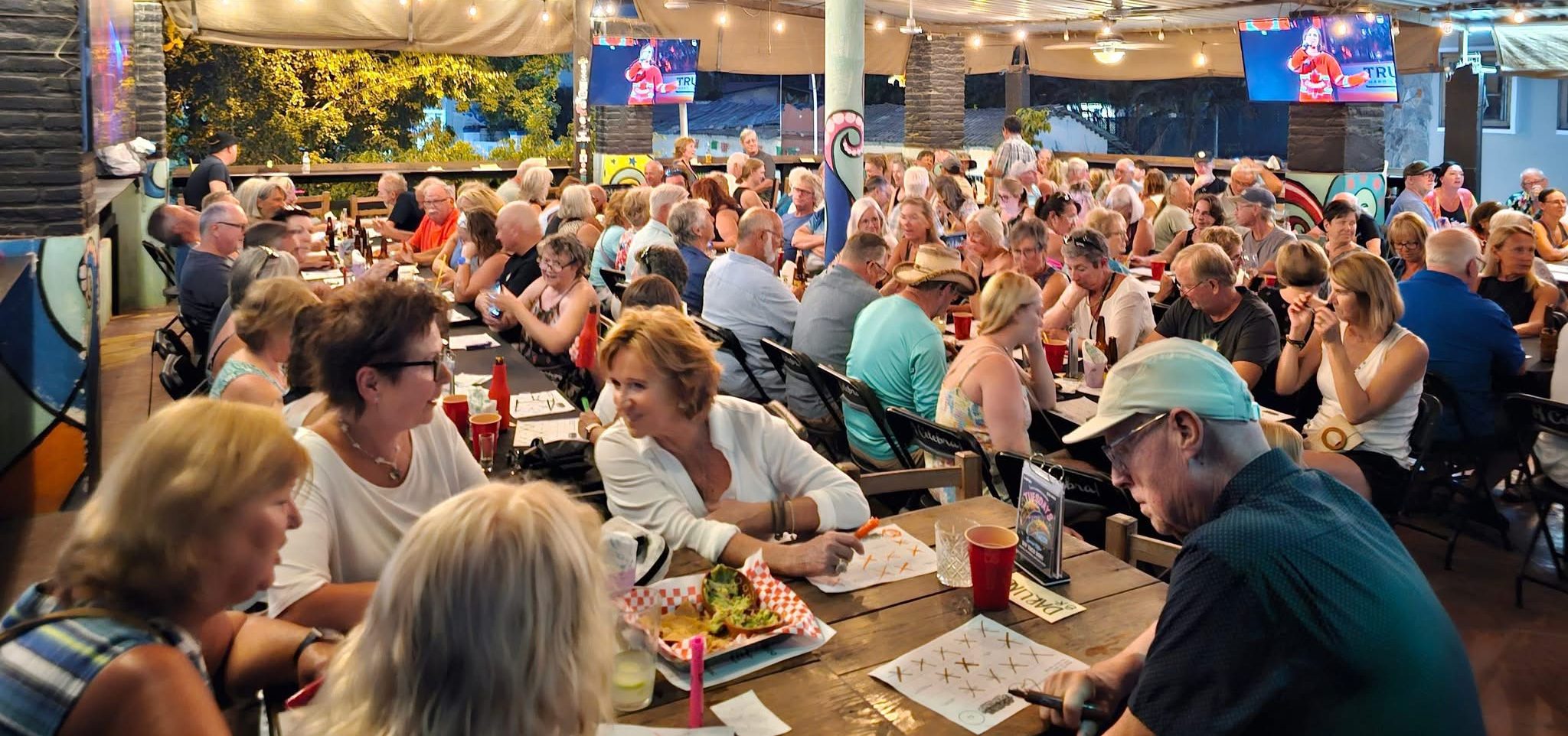 Hitmix Music Bingo in La Cruz de Huanacaxtle, biggest jackpot in the bay!